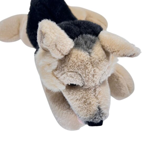 Aurora World German Shepherd Flopsies Plush Dog Puppy Stuffed Animal Realistic - Picture 4 of 10